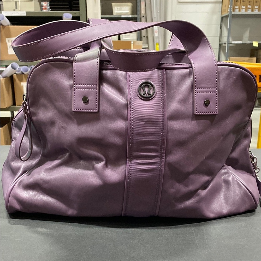 Lululemon Retro Purple Workout Bag